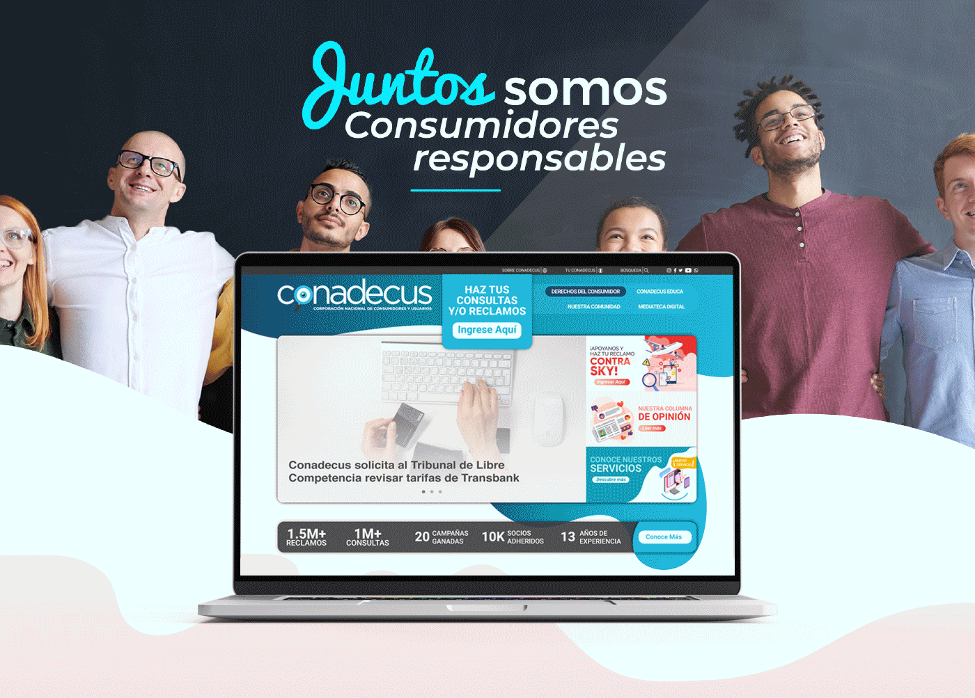 Navegación animada CONADECUS