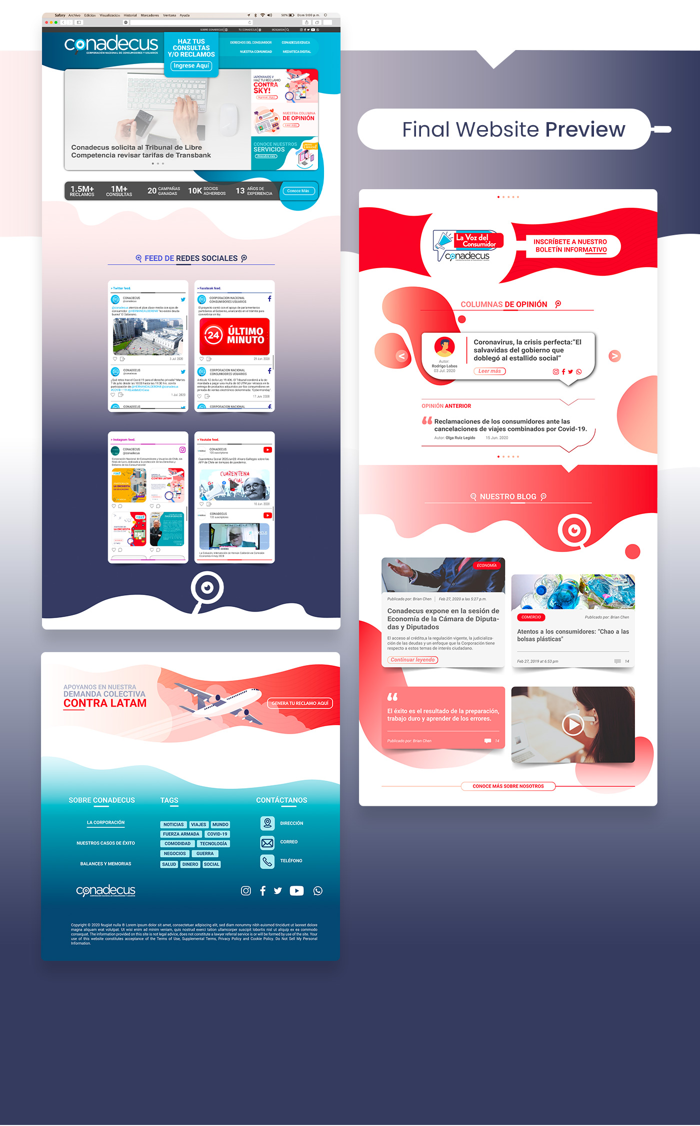Sitio Web Final CONADECUS